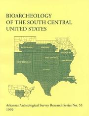 Bioarcheology of the south central United States /