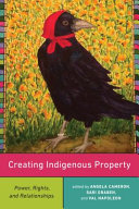 Creating Indigenous property : power, rights, and relationships /