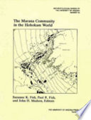 The Marana Community in the Hohokam world /