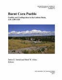 Burnt corn pueblo : conflict and conflagration in the Galisteo basin, A.D. 1250-1325 /