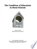 The condition of education in rural schools /