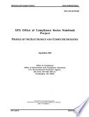 EPA Office of Compliance sector notebook project.