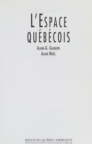 L'espace québécois /