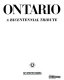 Ontario : a bicentennial tribute.