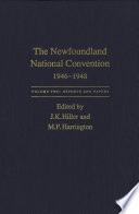 The Newfoundland national convention, 1946-1948 /