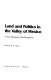 Land and politics in the Valley of Mexico : a two thousand year perspective /
