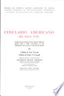 Cedulario americano del siglo XVIII : colección de disposiciones legales indianas desde 1680 a 1800, contenidas en los cedularios del Archivo General de Indias /
