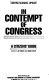 In contempt of Congress : the Reagan record on Central America : a citizens' guide /