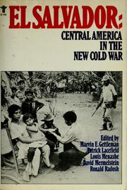 El Salvador : Central America in the new cold war /
