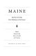 Maine : the Pine Tree State from prehistory to the present /