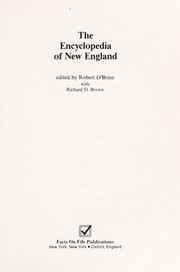 The Encyclopedia of New England /