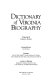 Dictionary of Virginia biography /
