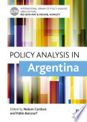 Policy analysis in Argentina /