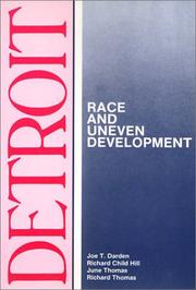 Detroit, race and uneven development /