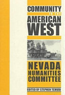 Community in the American West /