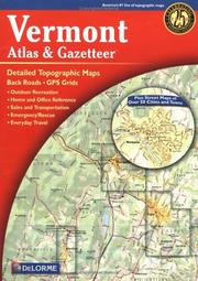 Vermont atlas & gazetteer.