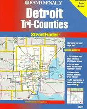 Rand McNally Detroit tri-counties StreetFinder.