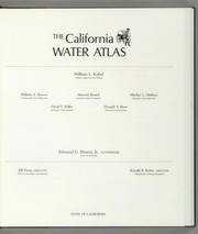 The California water atlas /