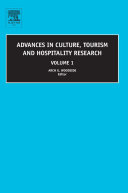 Advances in culture, tourism and hospitality research /