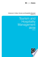 Tourism and hospitality management /