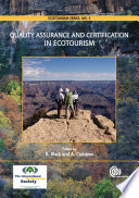 Quality assurance and certification in ecotourism /