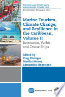 Marine tourism, climate change, and resilience in the Caribbean.