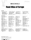 Rand McNally road atlas of Europe.