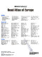 Rand McNally road atlas of Europe.
