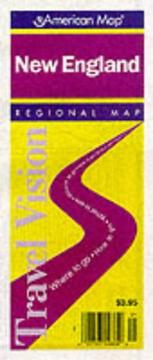 New England regional map : travel vision /