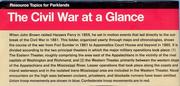 The Civil War at a glance /