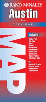 Austin, Texas, city map : including Cedar Park, Georgetown, Hays, Manor, Pflugerville, Rollingwood, Round Rock, San Leanna, Sunset Valley, West Lake Hills, plus Austin & vicinity, central Austin, neighboring communities /