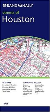 Houston, Texas city map : including Bellaire, Bunker Hill, Deer Park ... West University Place : plus central Houston map, neighboring communities /