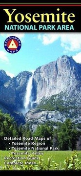 Yosemite National Park area : detailed road maps of Yosemite region, Yosemite National Park, Yosemite Valley ... /