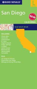 San Diego, California, local street detail : including Chula Vista, Coronado ... Spring Valley, Sunnyside /