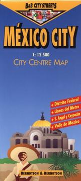 Mexico City : 1:12 000 City Centre Map.