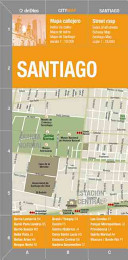 City map, Santiago : mapa callejero = street map /