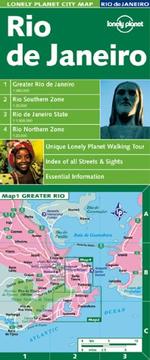 Lonely Planet city map.