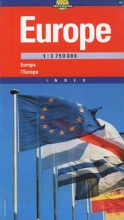 Európa 1:3 750 000 : névmutató : új = Europe /