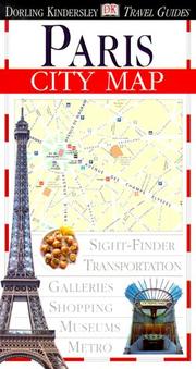 Paris city map : sight-finder, transportation, galleries, shopping, museums, metro /