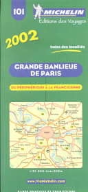 Carte routière et touristique. du Périphérique à la Francilienne : 1:53 000-1 cm.:0,530 m. = Outskirts of Paris /