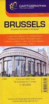 Brussels : Brussel = Bruxelles = Brüssel = Brüsszel 1:10 000 /