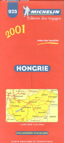 Hongrie, carte routière et touristique : 2002, index des localités : 1:400 000--1 cm.=4 km. /