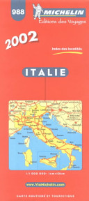 Carte routière et touristique Michelin. Italie = Italy = Italien /