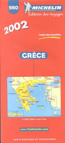 Grèce, carte routière et touristique : 2002 : 1:700 000--1 cm.=7 km. /