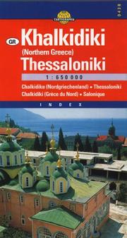 Chalkidike (Észak-Görögország), Theszaloniki 1:650 000 : névmutató = Chalkidike (Nordgriechenland), Thessaloniki = Chalkidiki (Grèce du Nord), Salonique /