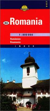Romania 1:800 000 : index = Rumänien = Roumanie /