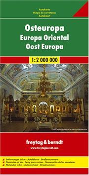 Osteuropa, Autokarte 1:2 000 000 : Eastern Europe, road map 1:2 000 000 /