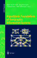Algorithmic foundations of geographic information systems /