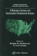 A research agenda for geographic information science /