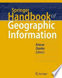 Springer handbook of geographic information /